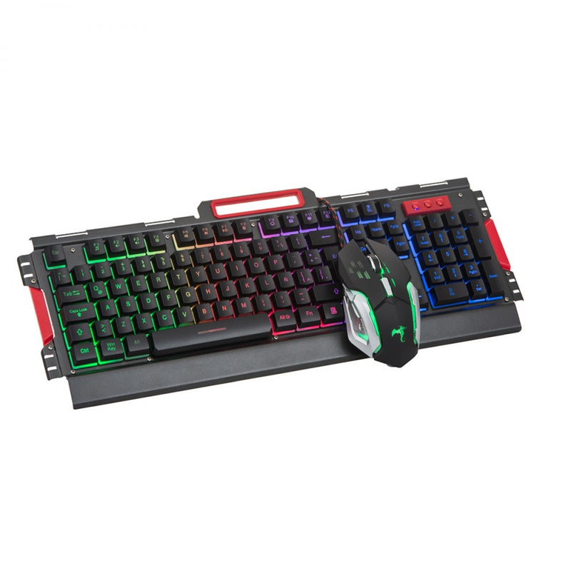Kit teclado y mouse gamer Legend KGK-46 retroiluminado