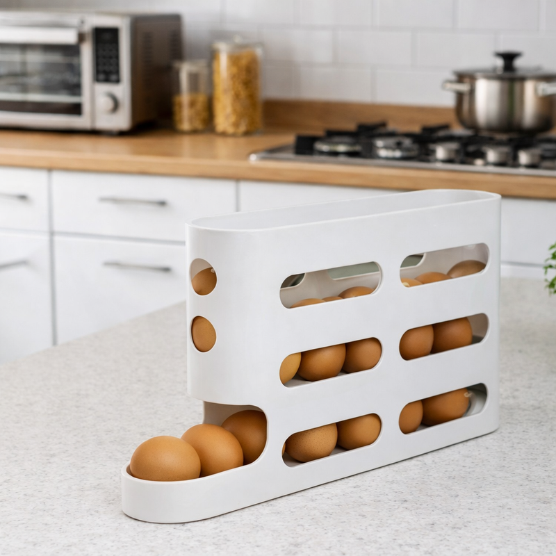 Dispensador de huevos 4 niveles