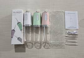 Irrigador bucal portátil recargable